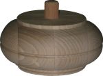 Holzfuß antik, Möbelfuß antik, Buche, Ø 150mm, Möbelfuss Holz Altertum